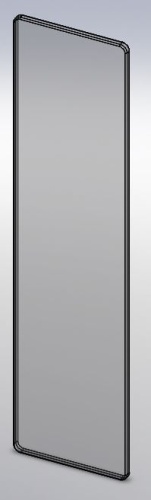 i920e Slim Side Glass Panel